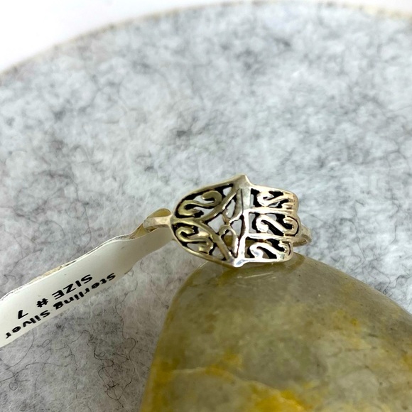 Jewelry - Sterling Silver Hamsa Ring